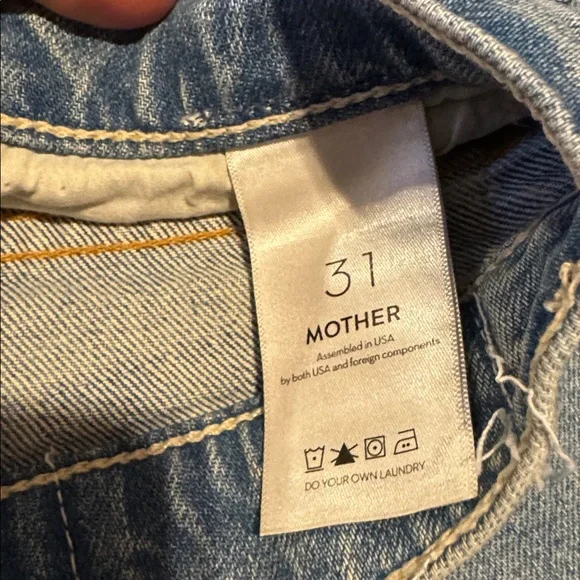 MOTHER Superior Light Blue Denim - Picture 4 of 7